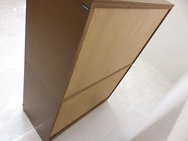 極美品 karimoku/カリモク ハイチェスト 　ハイタイプ/オーク材