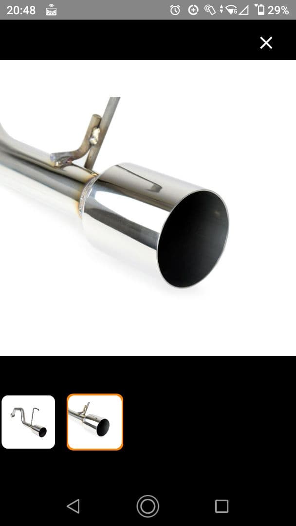 スズキ キャリイ DA63T （接続部 フランジタイプ）サイレンサー付　sts