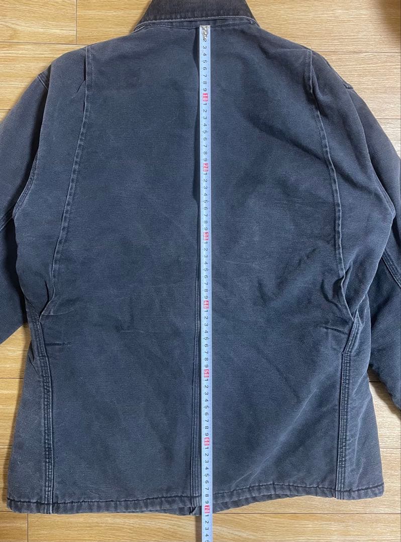 90sUSA製 Carhartt ブラック チョアコート BLKサイズS~M