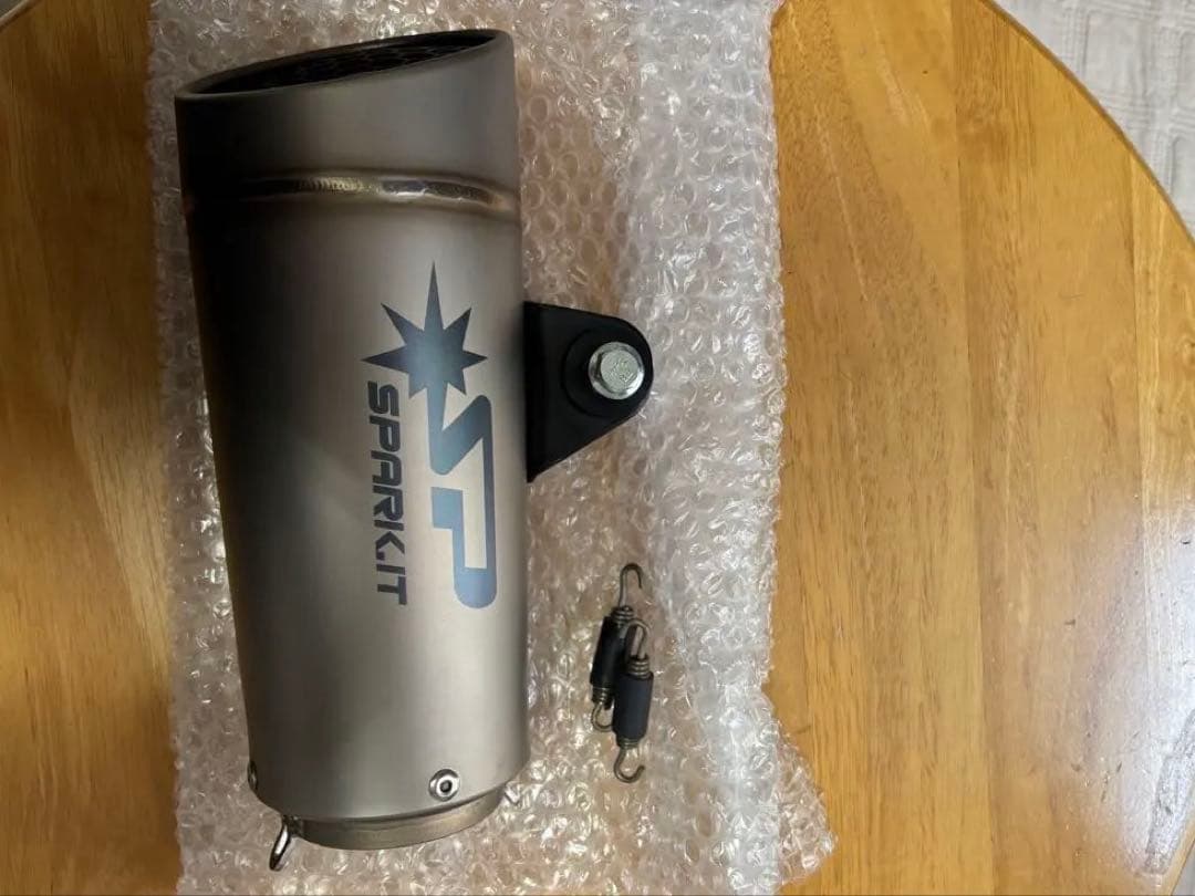 n*@様 Zx6r SparkチタンGRID-Oマフラー