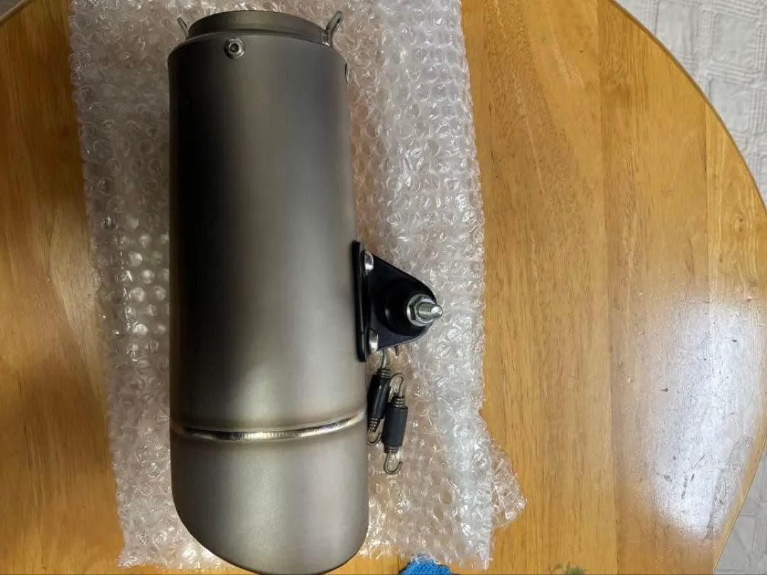 n*@様 Zx6r SparkチタンGRID-Oマフラー