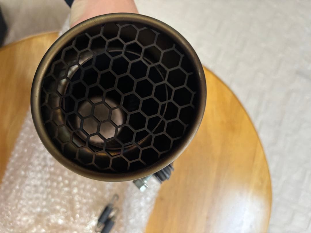 n*@様 Zx6r SparkチタンGRID-Oマフラー