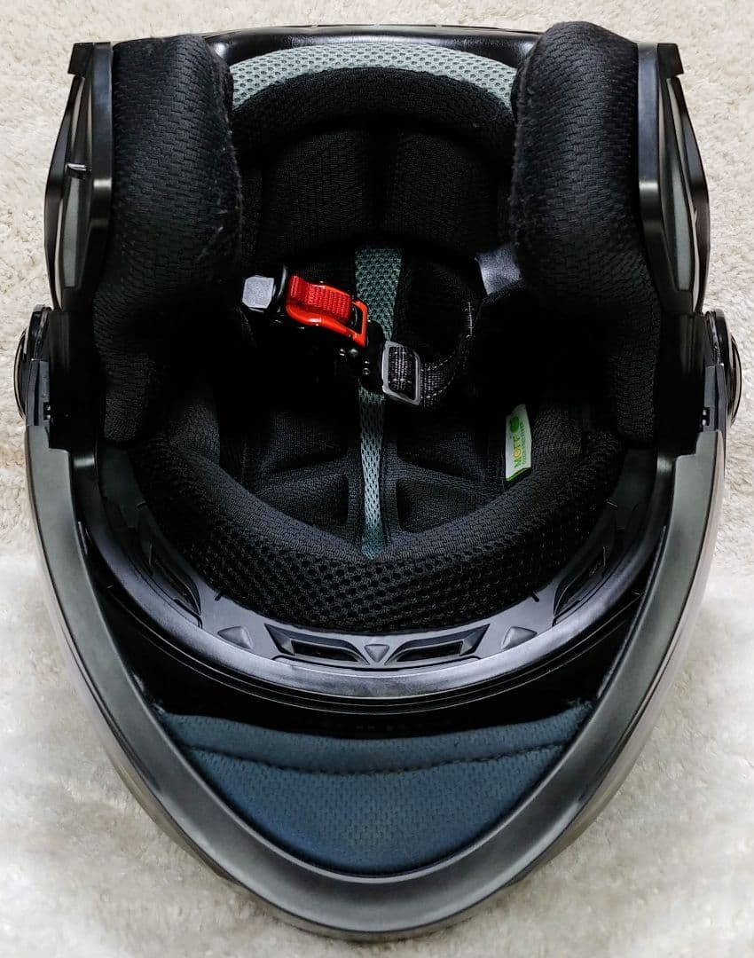 ビ*ス様 【システムヘルメット】OGK KABUTO AFFID ブラック Mサ