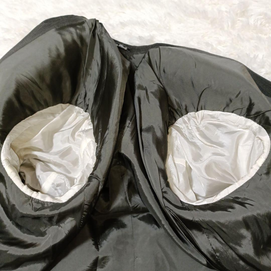 ジョルジオアルマーニ スーツ セットアップ L チャコールグレー ウール95