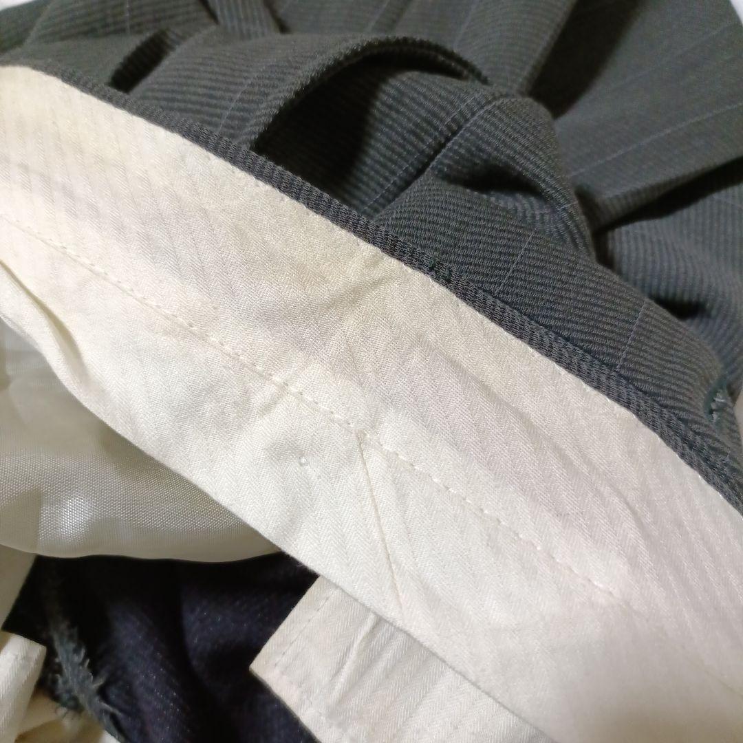 ジョルジオアルマーニ スーツ セットアップ L チャコールグレー ウール95