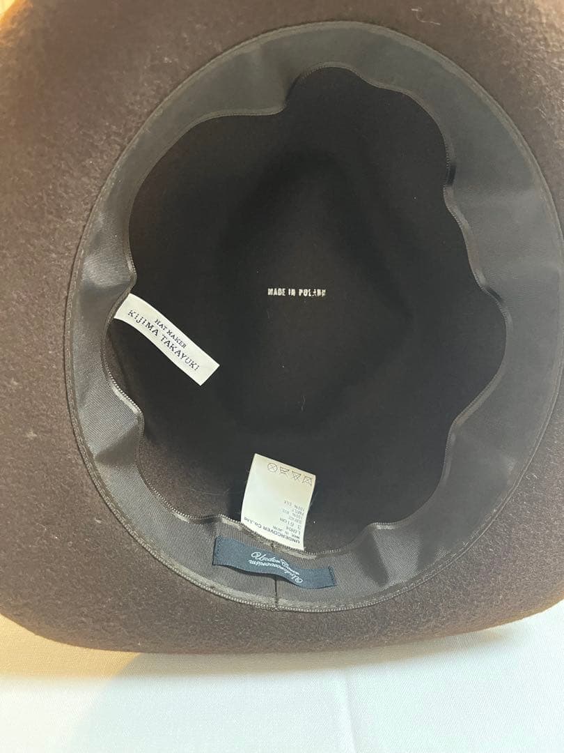 アンダーカバー　フェルトハット　kijima takayuki JONIO