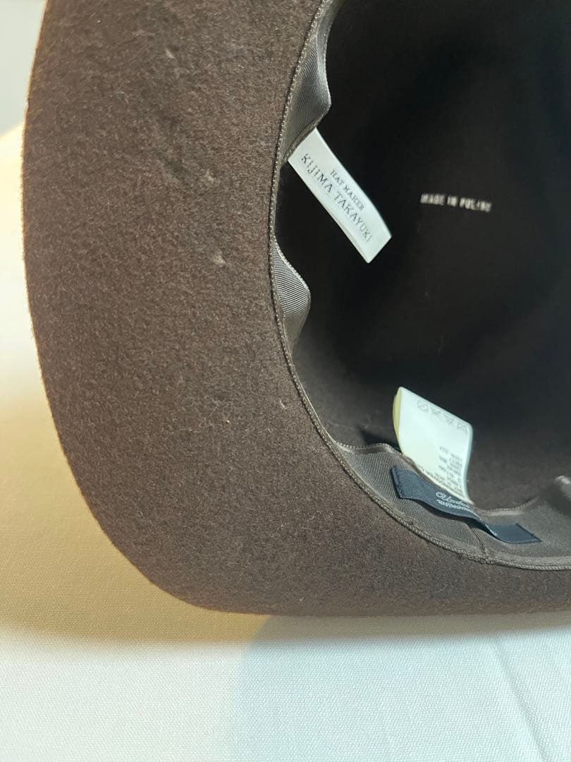 アンダーカバー　フェルトハット　kijima takayuki JONIO