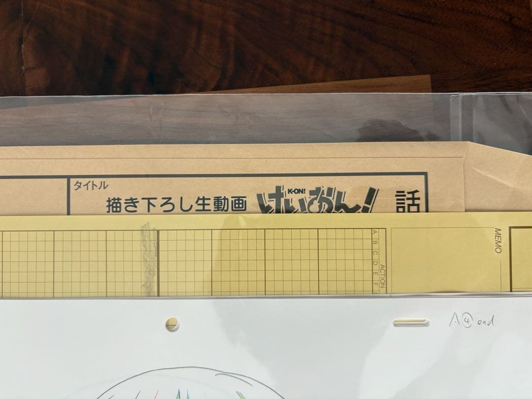 けいおん！ 描き下ろし生動画【平沢唯】 京都アニメーション 京アニ 原画