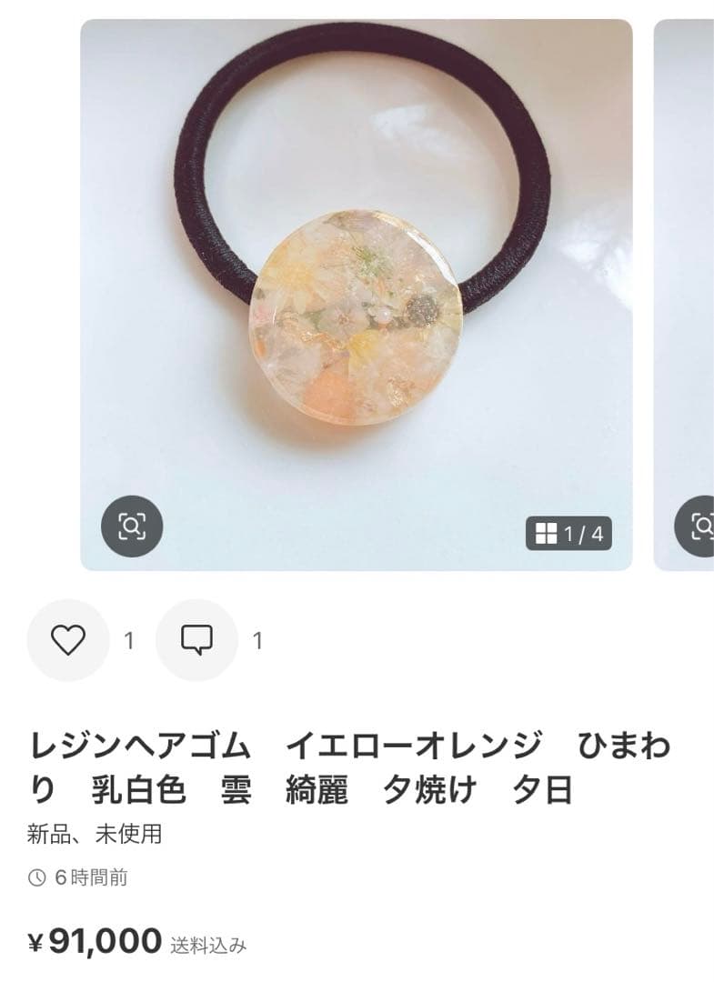 ひまういページ　ヘアゴム5点ポニーフック6点