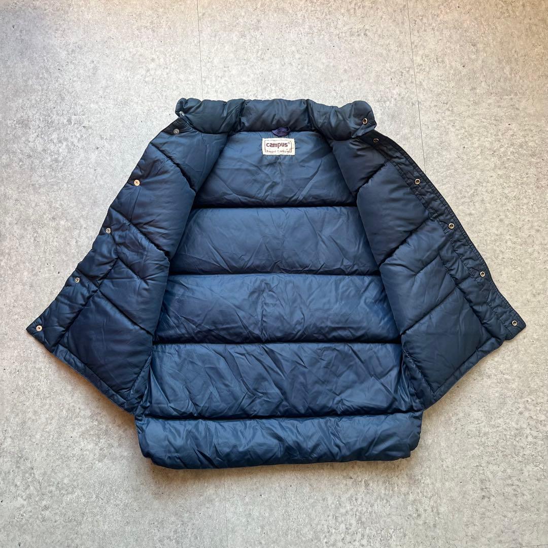 80s CAMPUS キャンパス ダウンベスト USA製