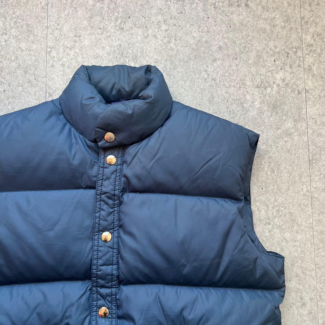 80s CAMPUS キャンパス ダウンベスト USA製