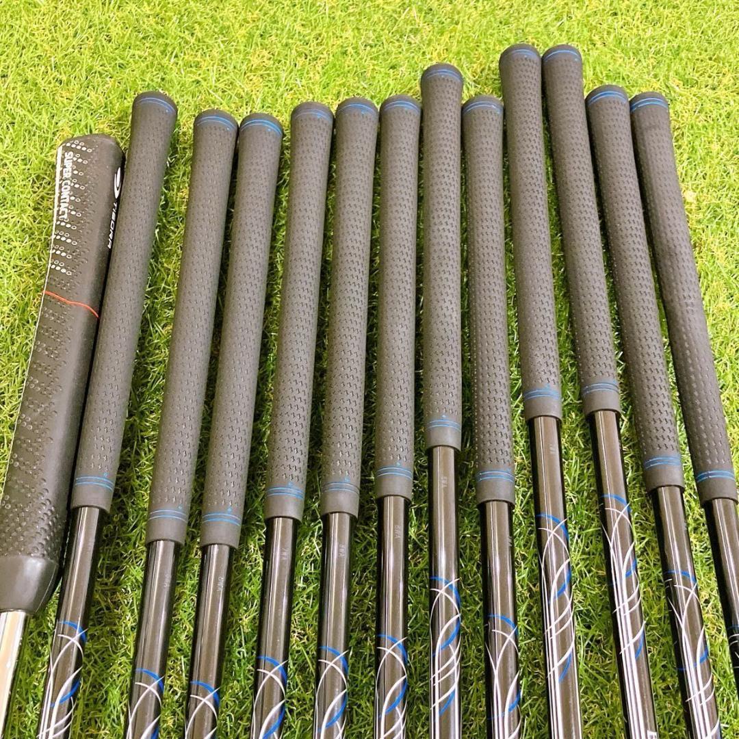 ブリヂストン ツアーステージ VIQ2 メンズゴルフセット 13本 初心者 SR
