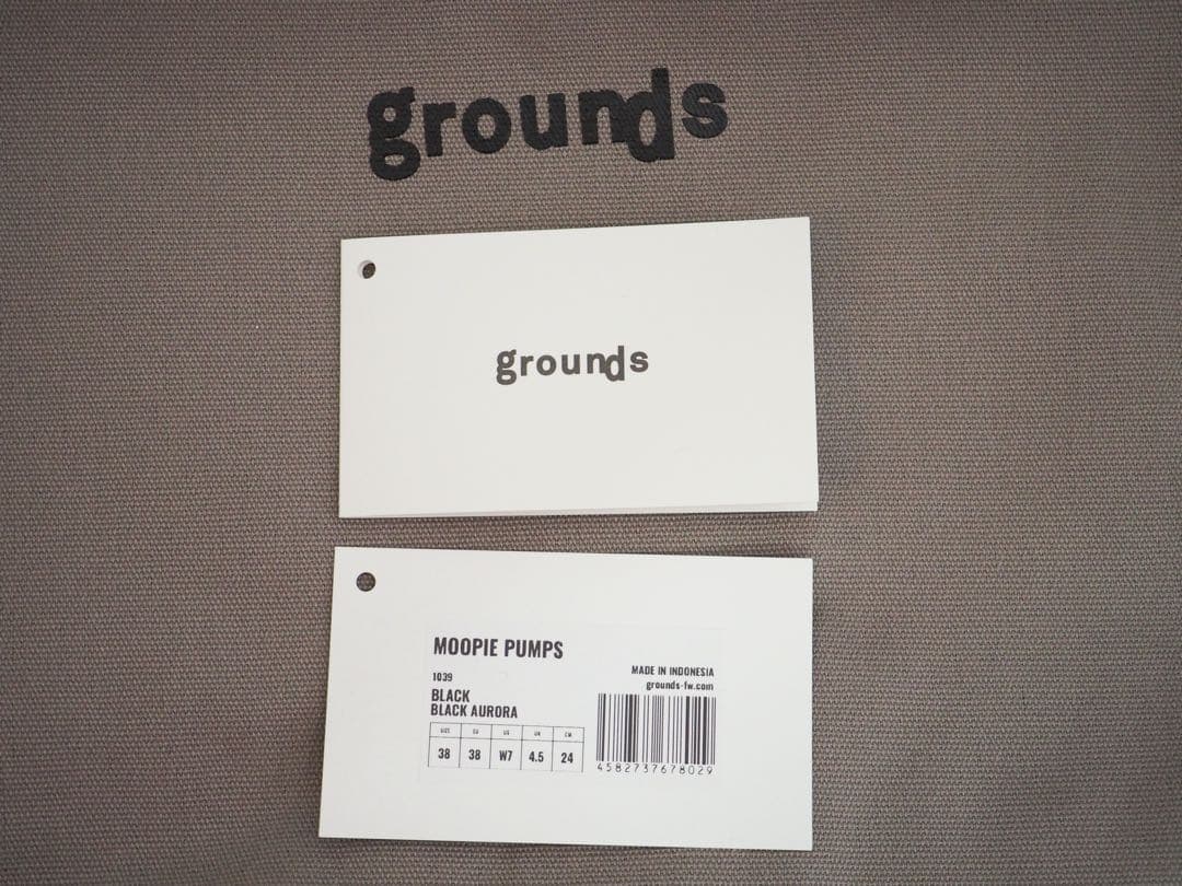 groundsグラウンズMOOPIE PUMPS24【正規品】