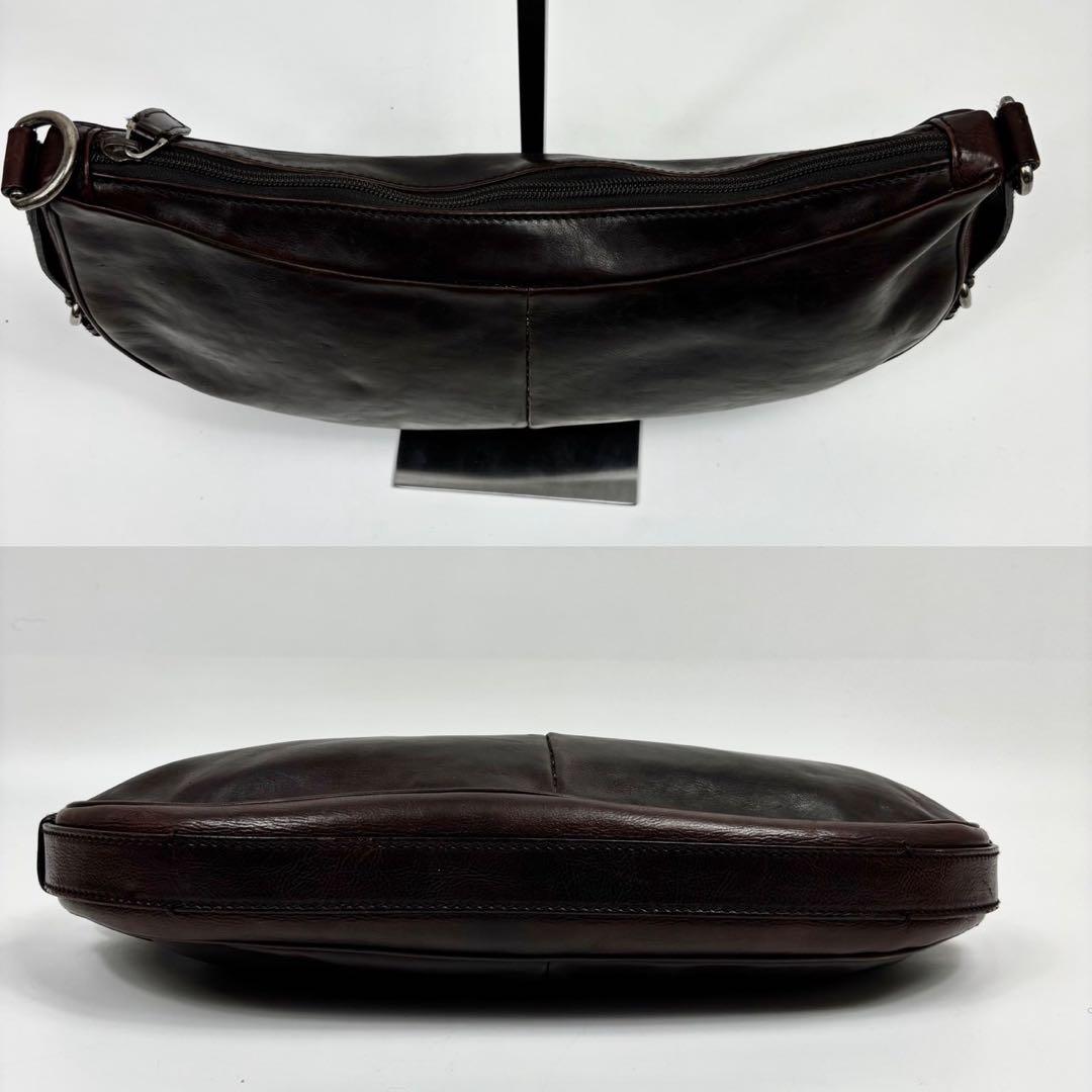 専用イヴサンローラン　モンバサ　ワンショルダーバッグ　レザー　茶色　y2k