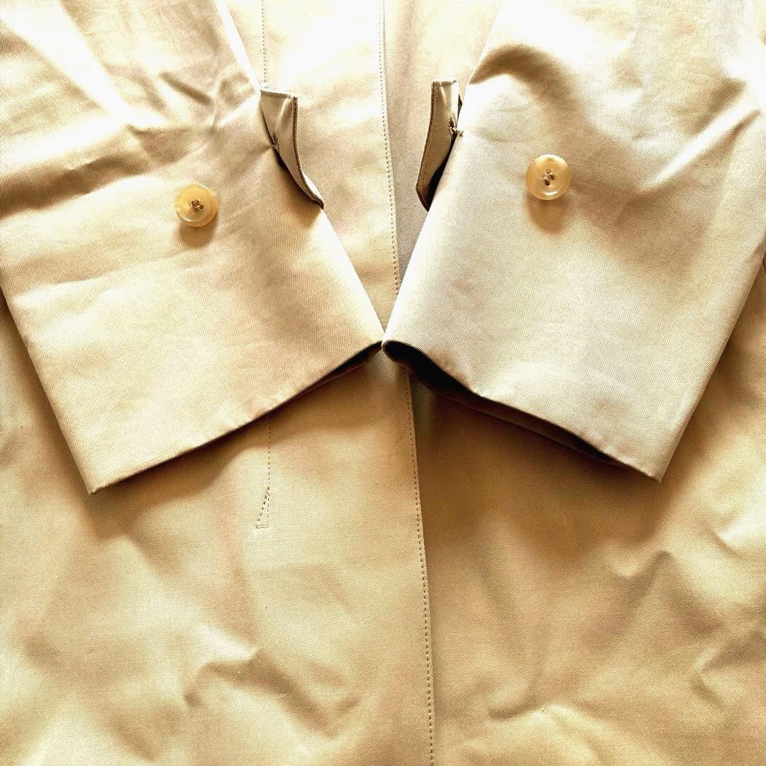 美品　SANYO　ステンカラーコート　100年コート　ライナー付　36　日本製