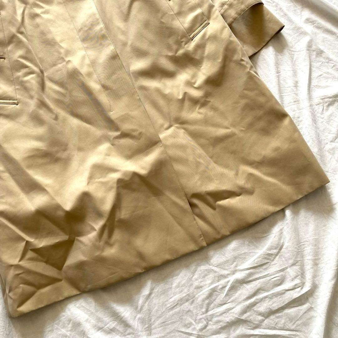 美品　SANYO　ステンカラーコート　100年コート　ライナー付　36　日本製