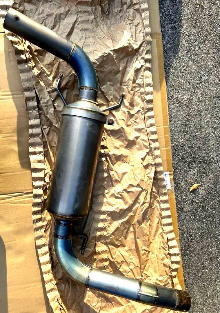 フルチタンマフラー（D-TECHNIQUE ？）　NA ユーノスロードスター