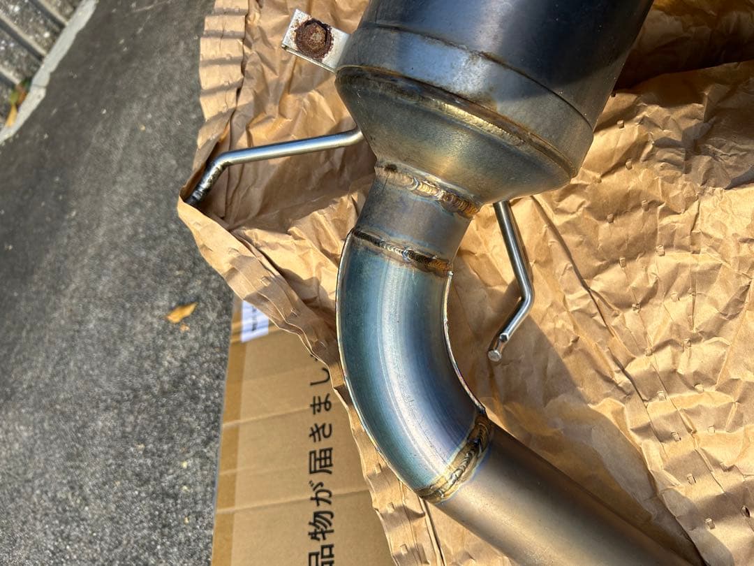 フルチタンマフラー（D-TECHNIQUE ？）　NA ユーノスロードスター