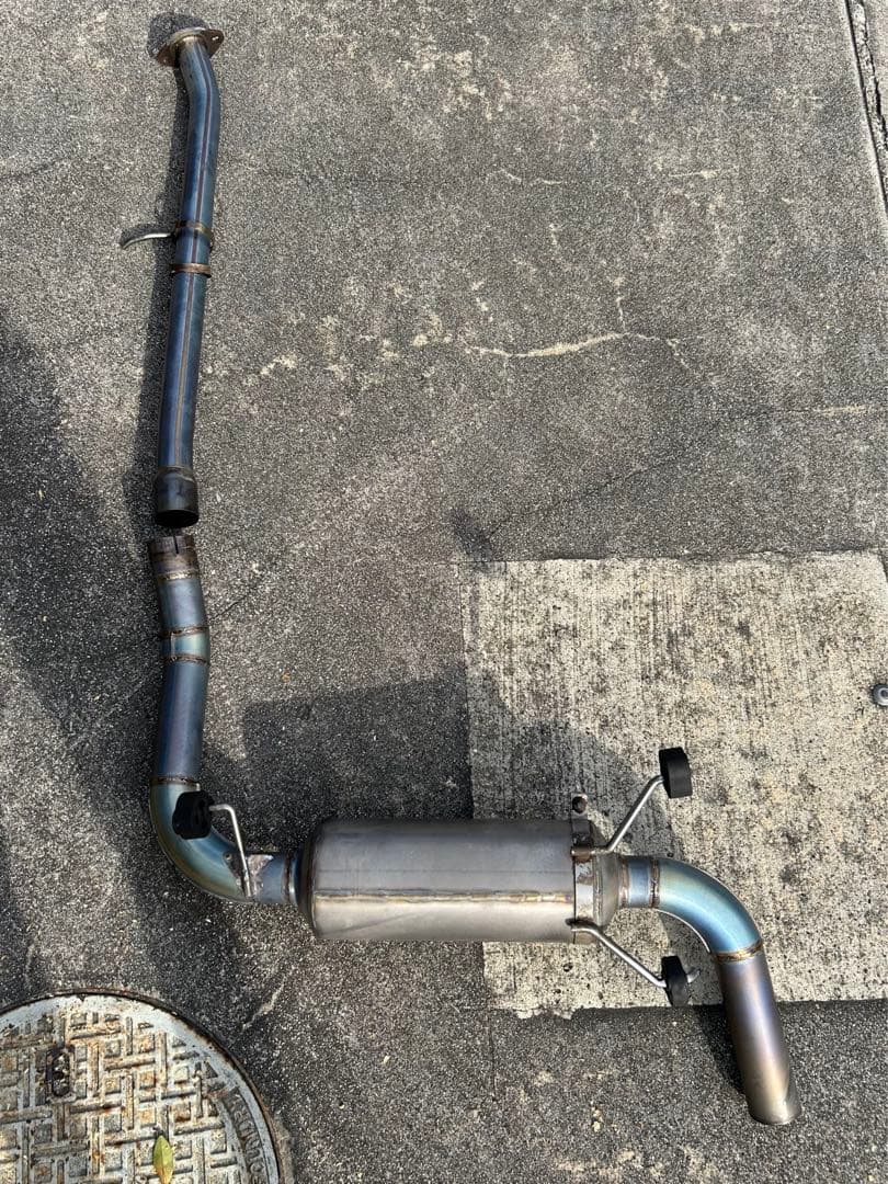 フルチタンマフラー（D-TECHNIQUE ？）　NA ユーノスロードスター