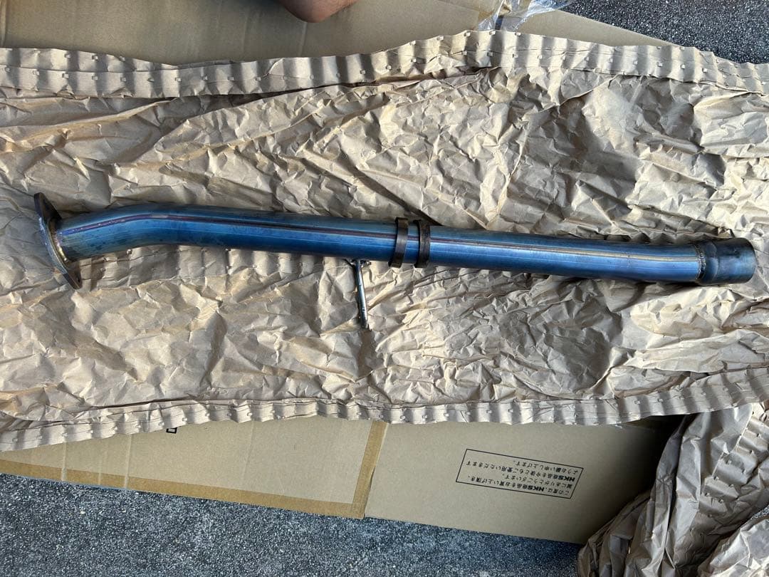 フルチタンマフラー（D-TECHNIQUE ？）　NA ユーノスロードスター