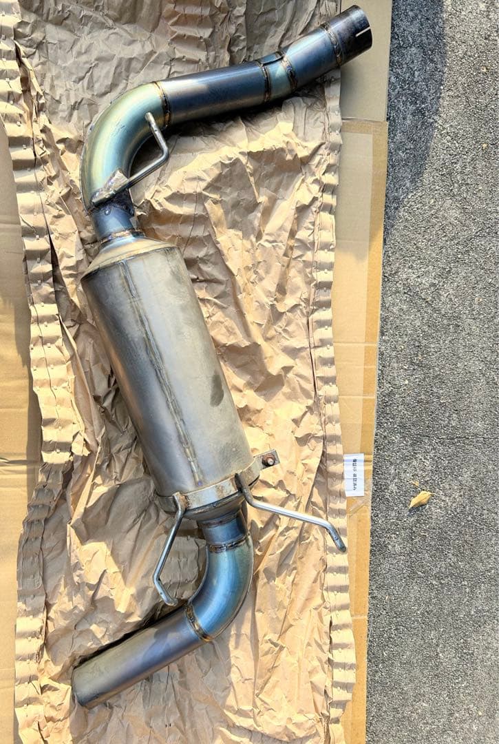 フルチタンマフラー（D-TECHNIQUE ？）　NA ユーノスロードスター