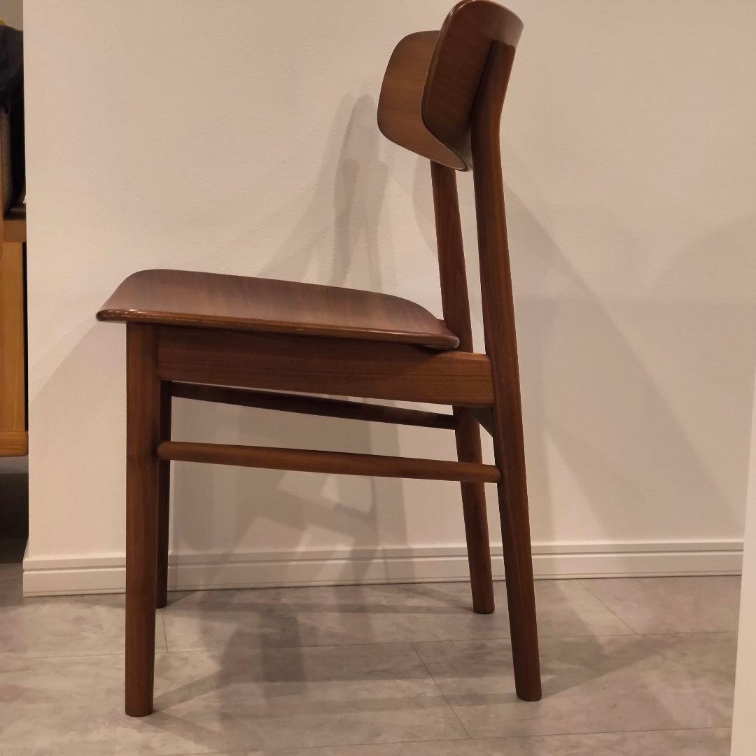 無印良品 ラウンドチェア ウォールナット材