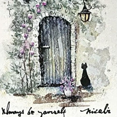 絵画 ★あつ★ レイキャビク他3点 原画 アート