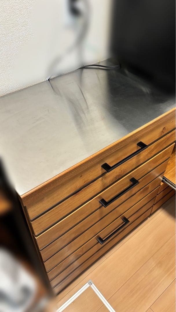 【えるっち】Re:CENOインテリア　キッチンボード　食器棚