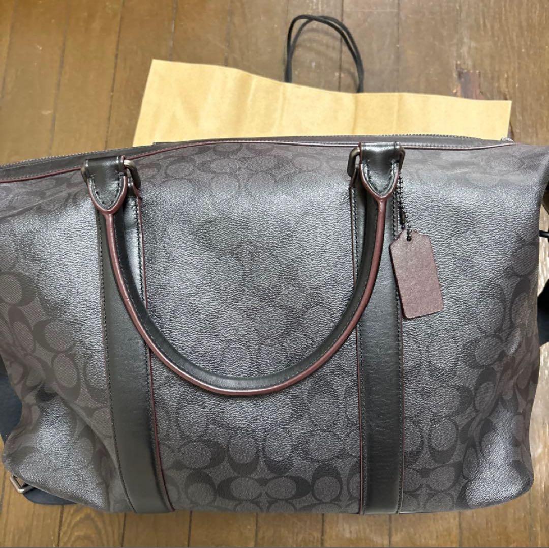 coachメンズトラベルバック