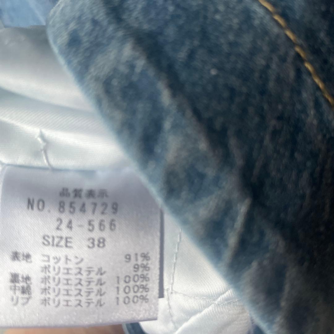 アヤン ayane 裏キルトダンガリージャケット