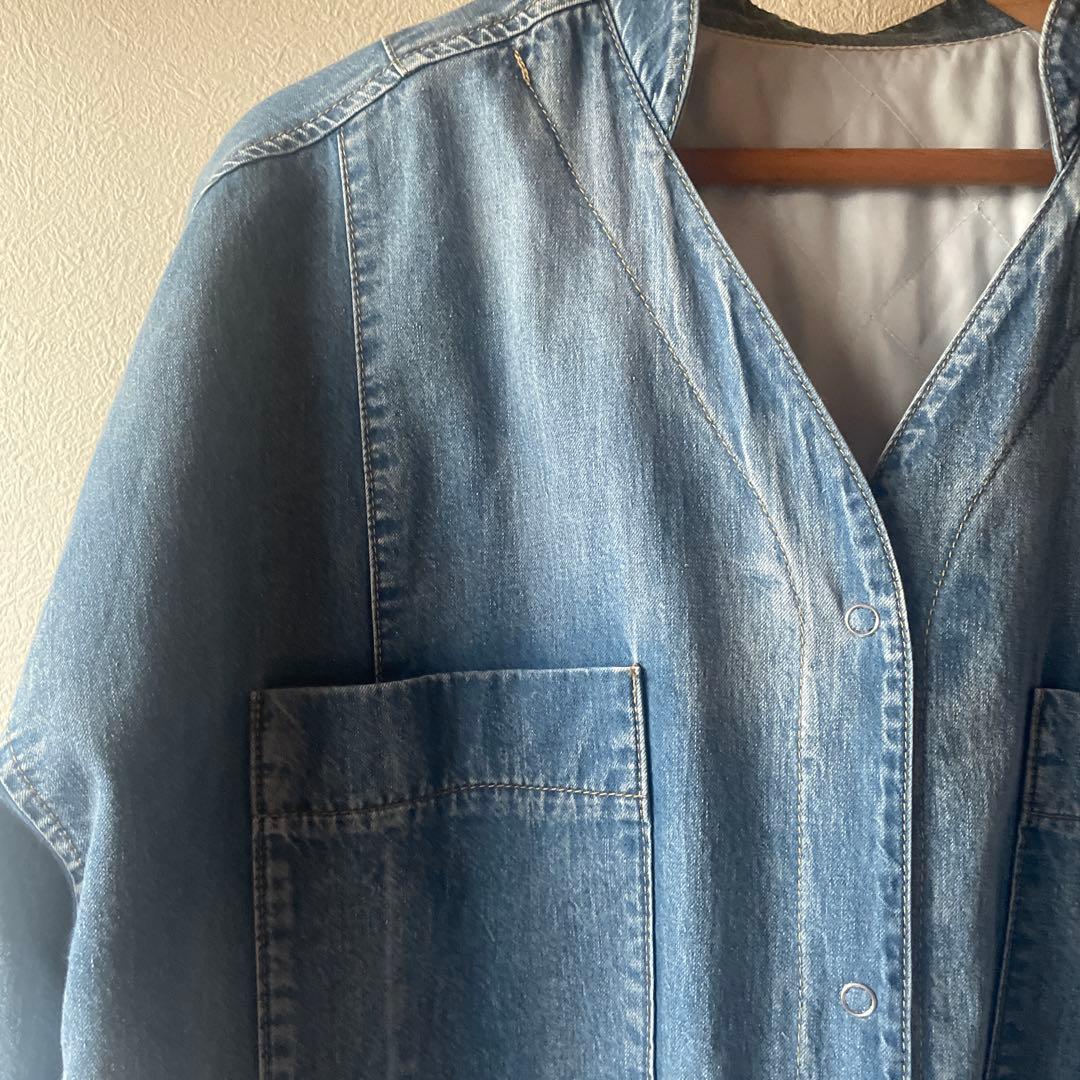 アヤン ayane 裏キルトダンガリージャケット