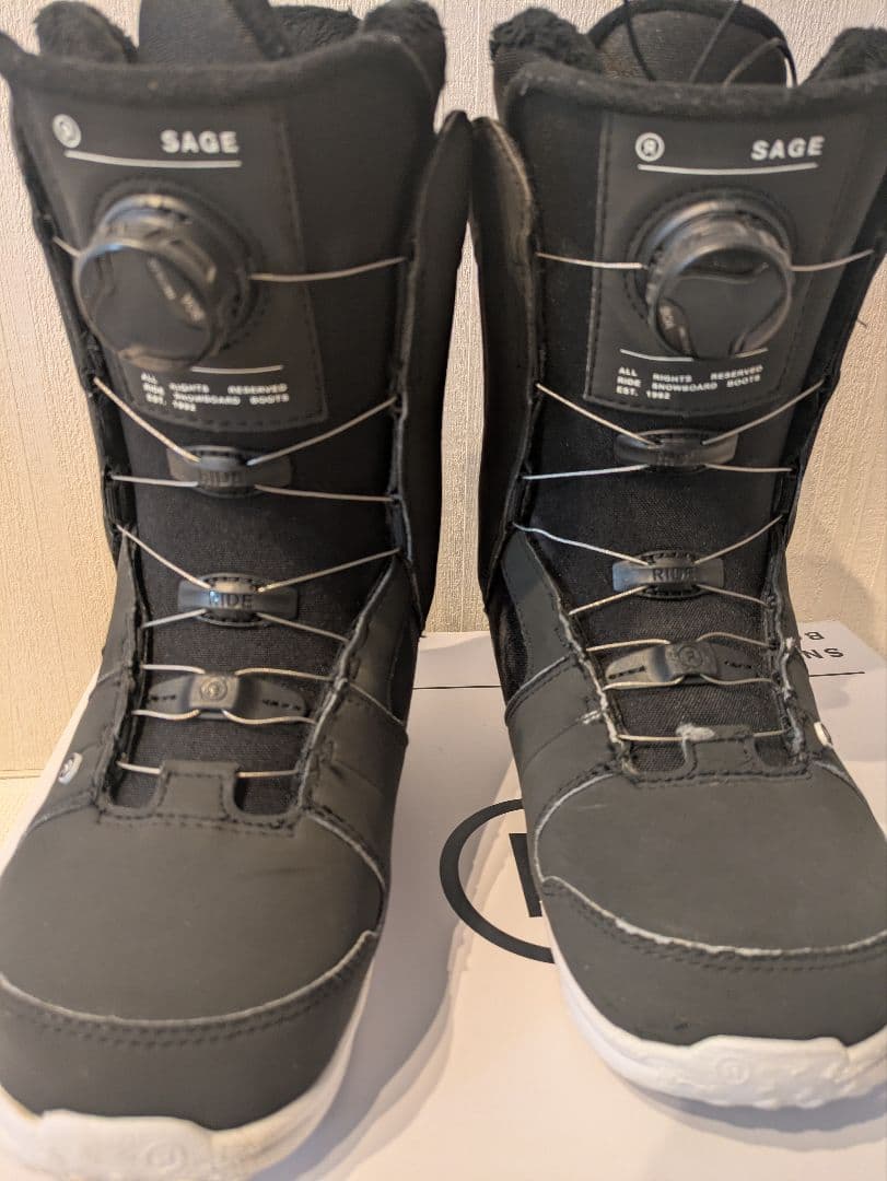 トーマス　23-24 RIDE SAGE 7.5 ブラック 10日程度使用