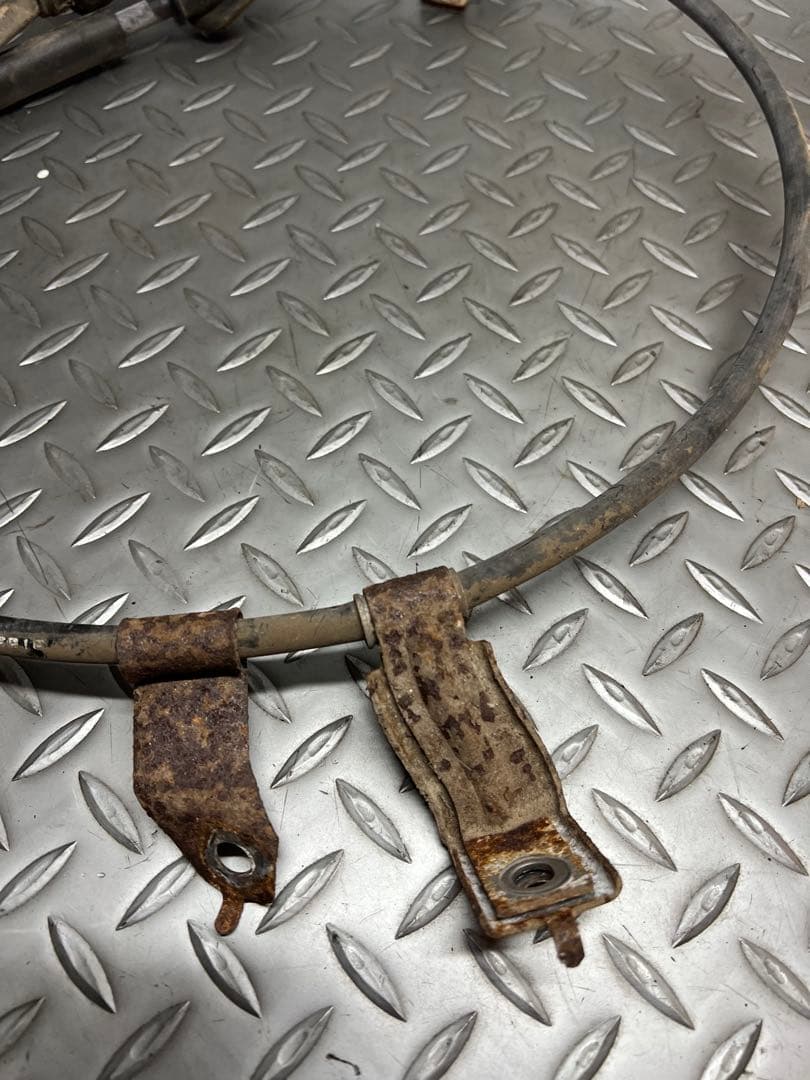 kik様　確認用　ek2サイドブレーキ、トランクワイヤー