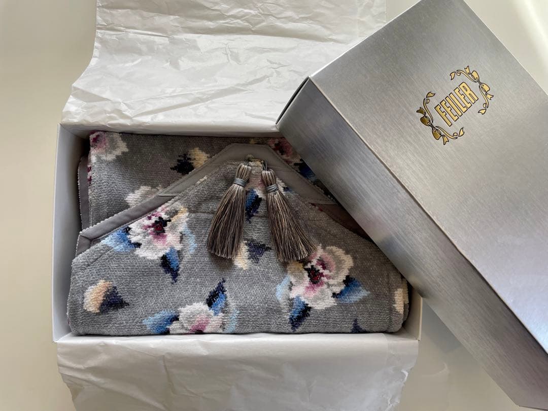 【値下げしました】】FEILER/テーブルランナー/タグ無し、箱あり