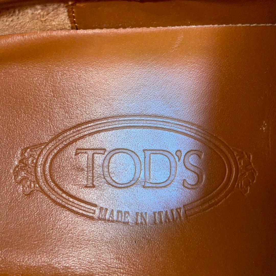 ★美品★トッズ TOD'S ドライビングシューズ【26.5】スエード Uチップ