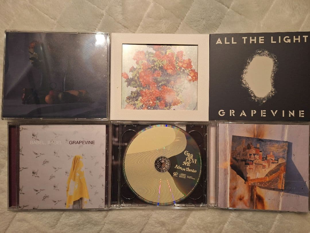 GRAPEVINEのCD&DVD 6点セット