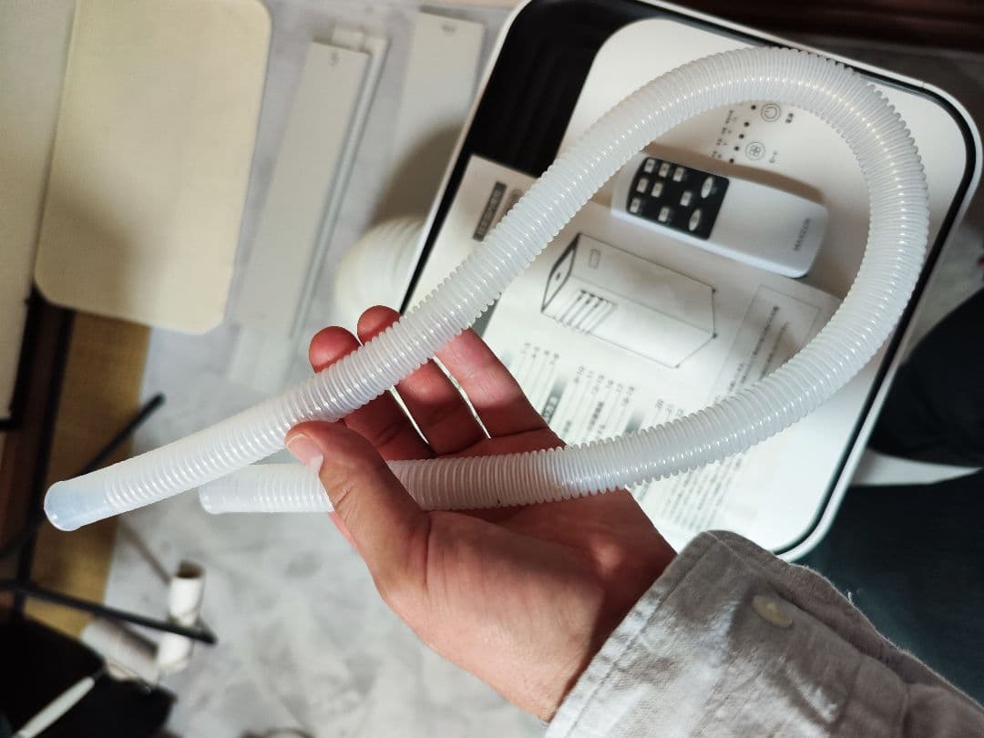 MAXZEN スポットエアコン MSC-ST20-WH 2024年製リモコン付