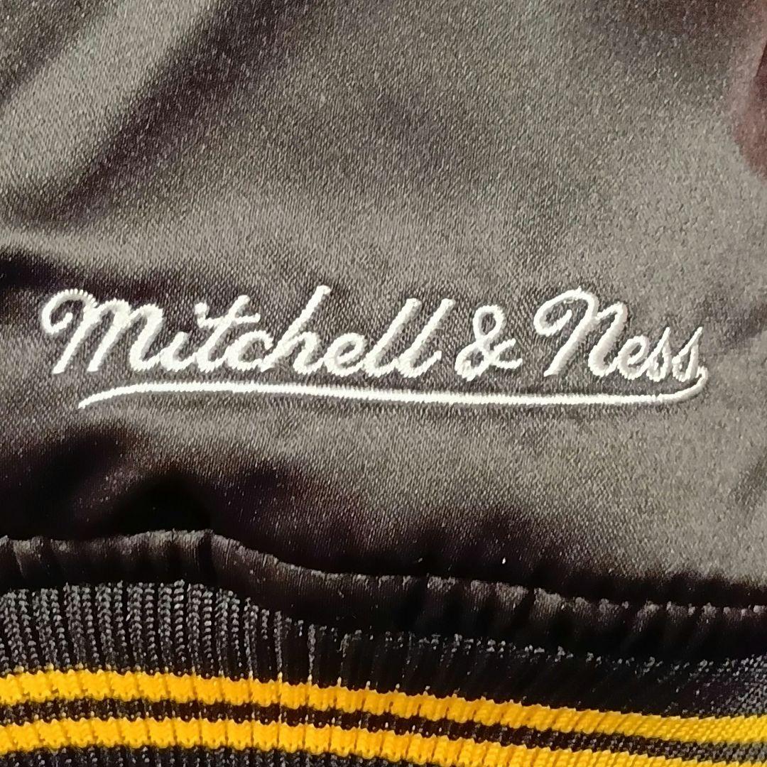 ⭕シュプリーム ❌ ミッチェル&ネス ヴァーシティージャケット ブラック XXL