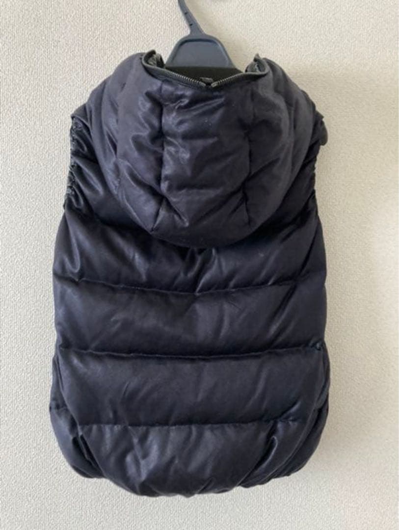 DUVETICA ウールダウンベスト　ネイビー　38サイズ