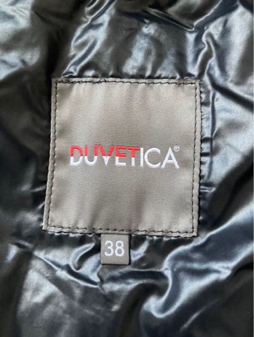 DUVETICA ウールダウンベスト　ネイビー　38サイズ