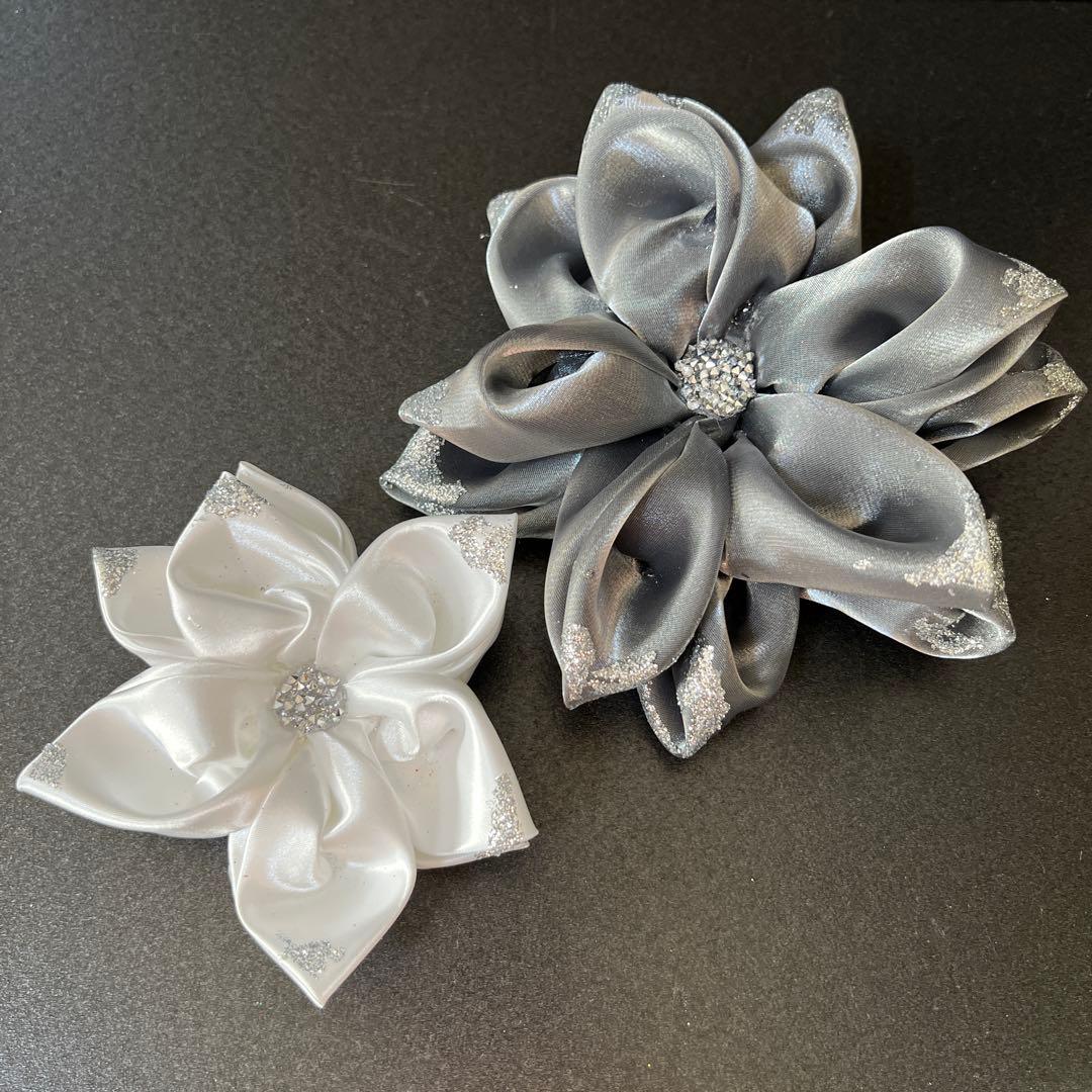 髪飾り・簪・成人式・結婚式・つまみ細工・豪華・ド派手・振袖・花魁・キラキラ