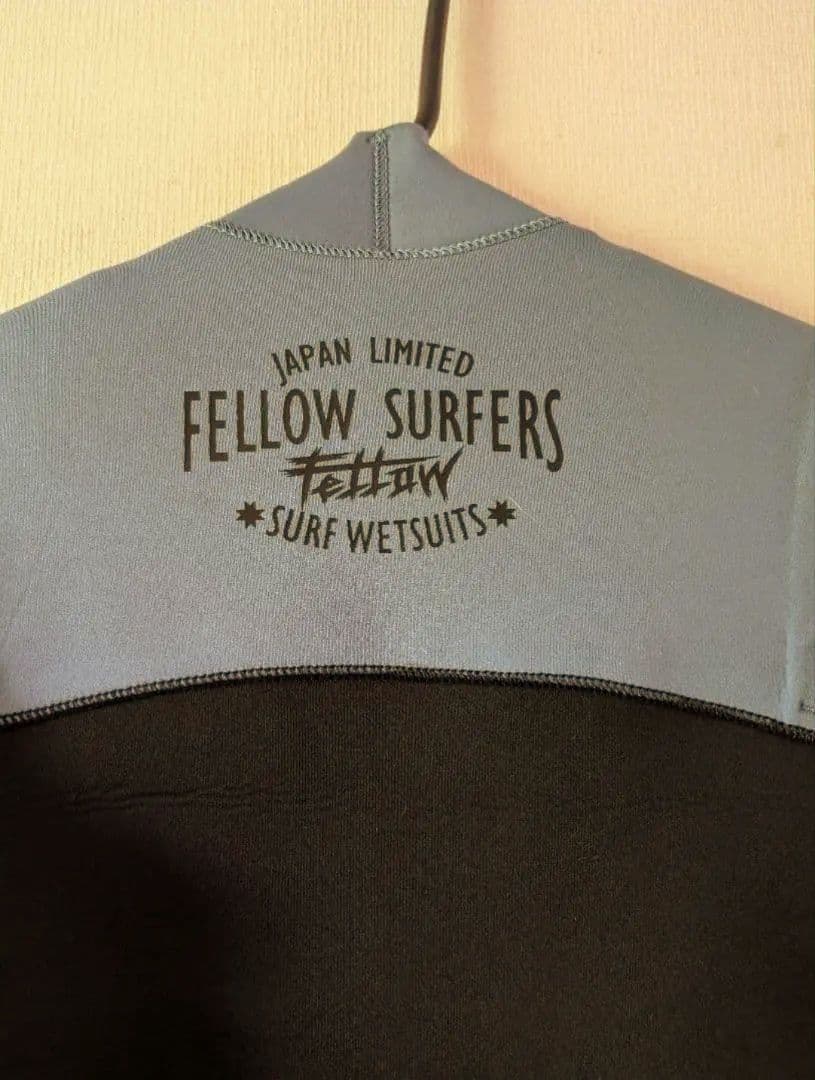 最終下げ FELLOW SURFERS フルスーツ 黒と青 3mm 新品 xlb