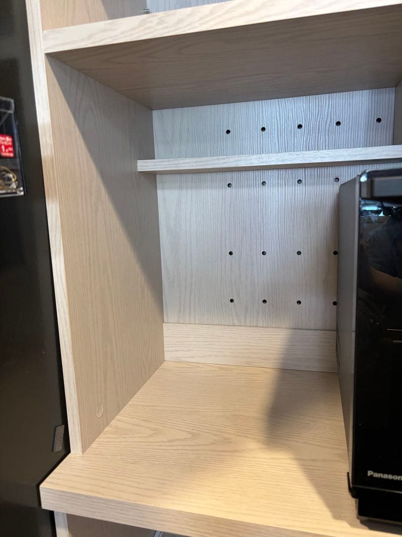 【のなか】LOWYA ロウヤ 食器棚 ホワイトウォッシュ　幅90cm