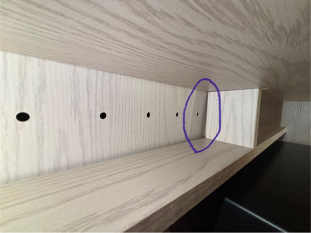 【のなか】LOWYA ロウヤ 食器棚 ホワイトウォッシュ　幅90cm