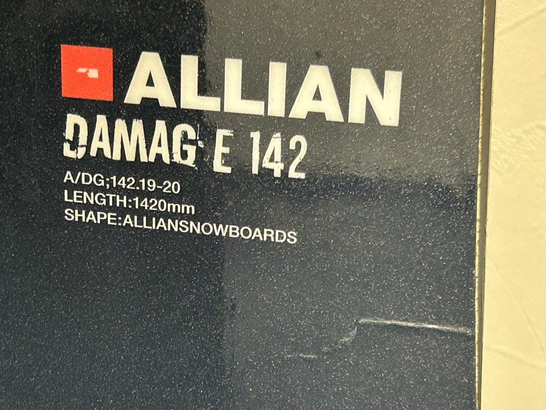 中古品　ALLIAN DAMAGE 142cmセット(RE-748)