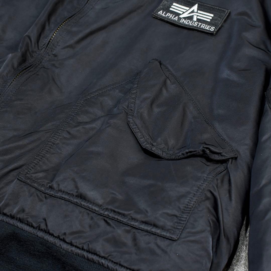 古着 Alpha CWU-45/P フライトジャケット 4XL シルエット◎