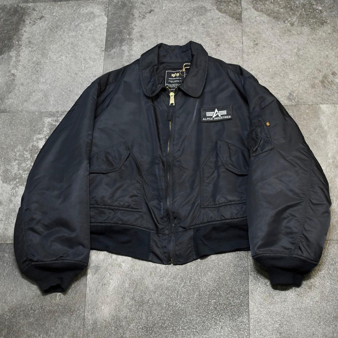 古着 Alpha CWU-45/P フライトジャケット 4XL シルエット◎