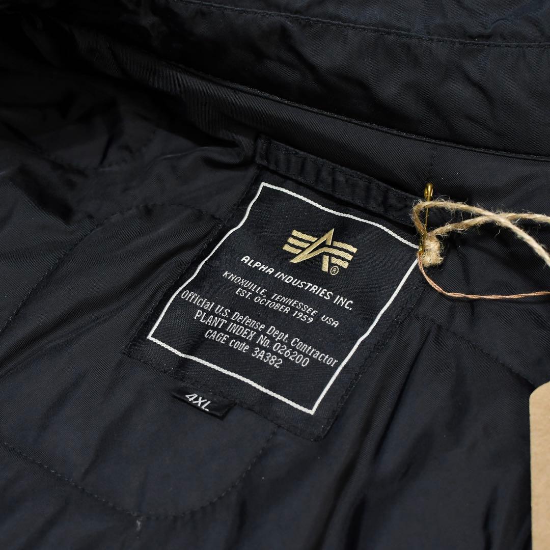 古着 Alpha CWU-45/P フライトジャケット 4XL シルエット◎