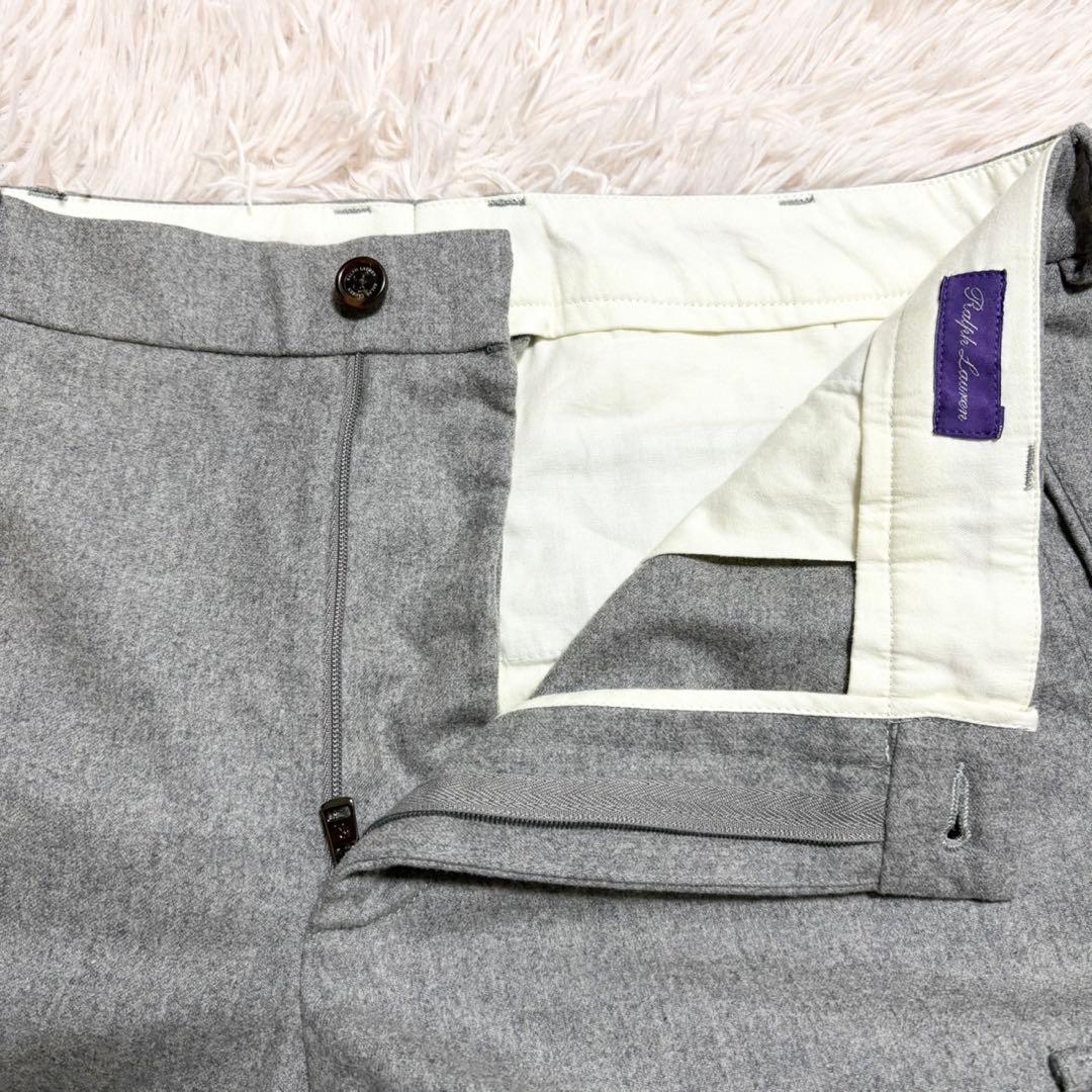 【美品】RALPH LAUREN PURPLE LABEL ウールカーゴパンツ
