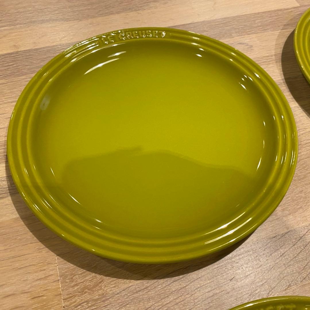 LE CREUSET ピーコック ペアグリーン ７点セット